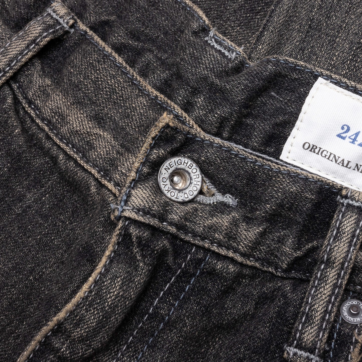 Savage Denim DP Basic Pants - Black