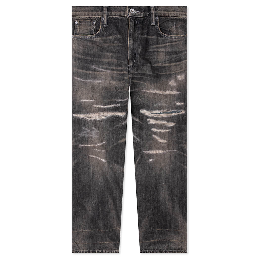 Savage Denim DP Basic Pants - Black