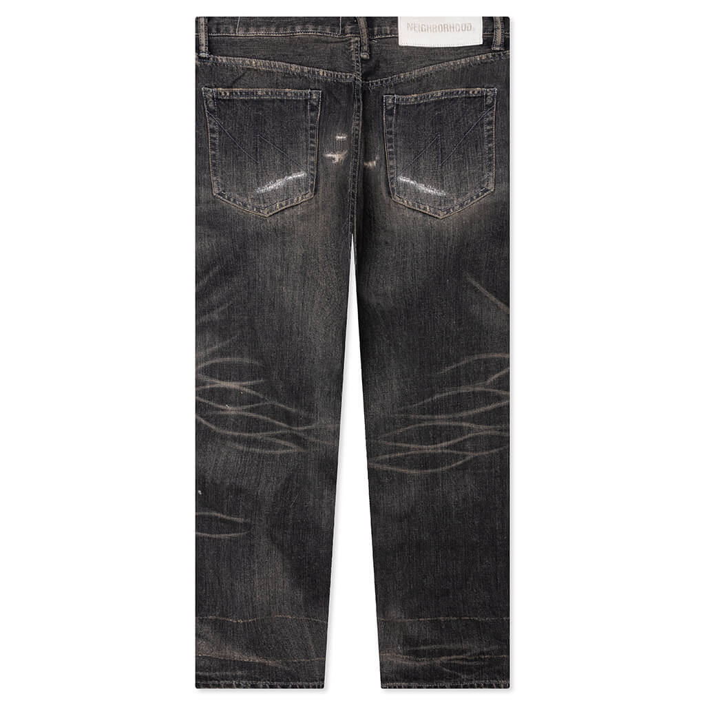 Savage Denim DP Wide Pants - Black