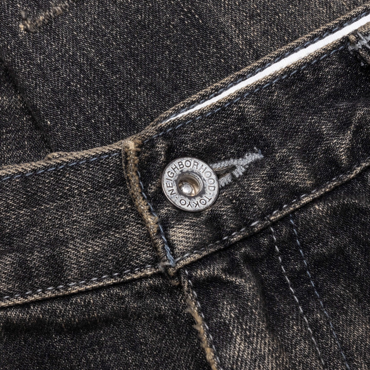 Savage Denim DP Wide Pants - Black