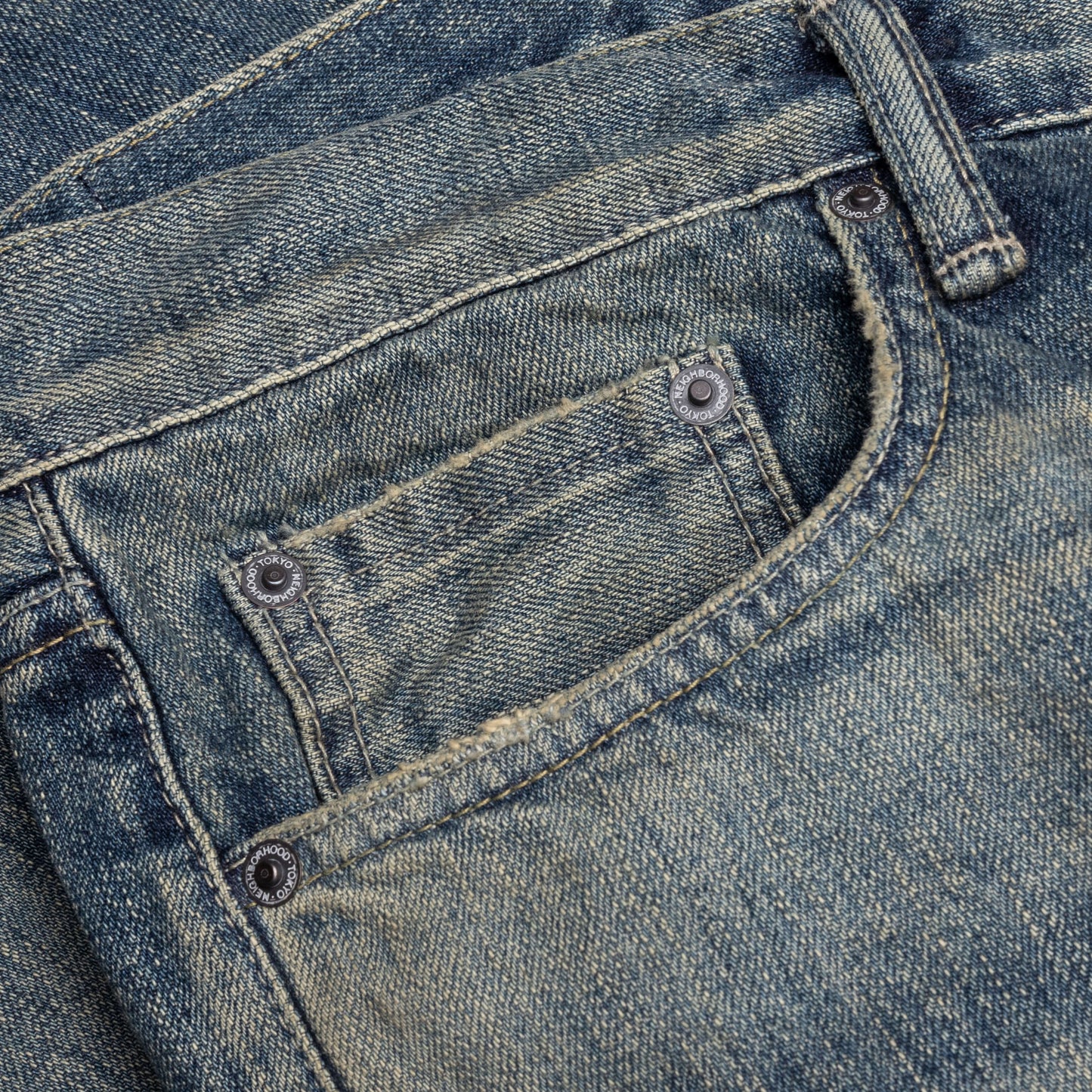 Savage Denim DP Wide Pants - Indigo