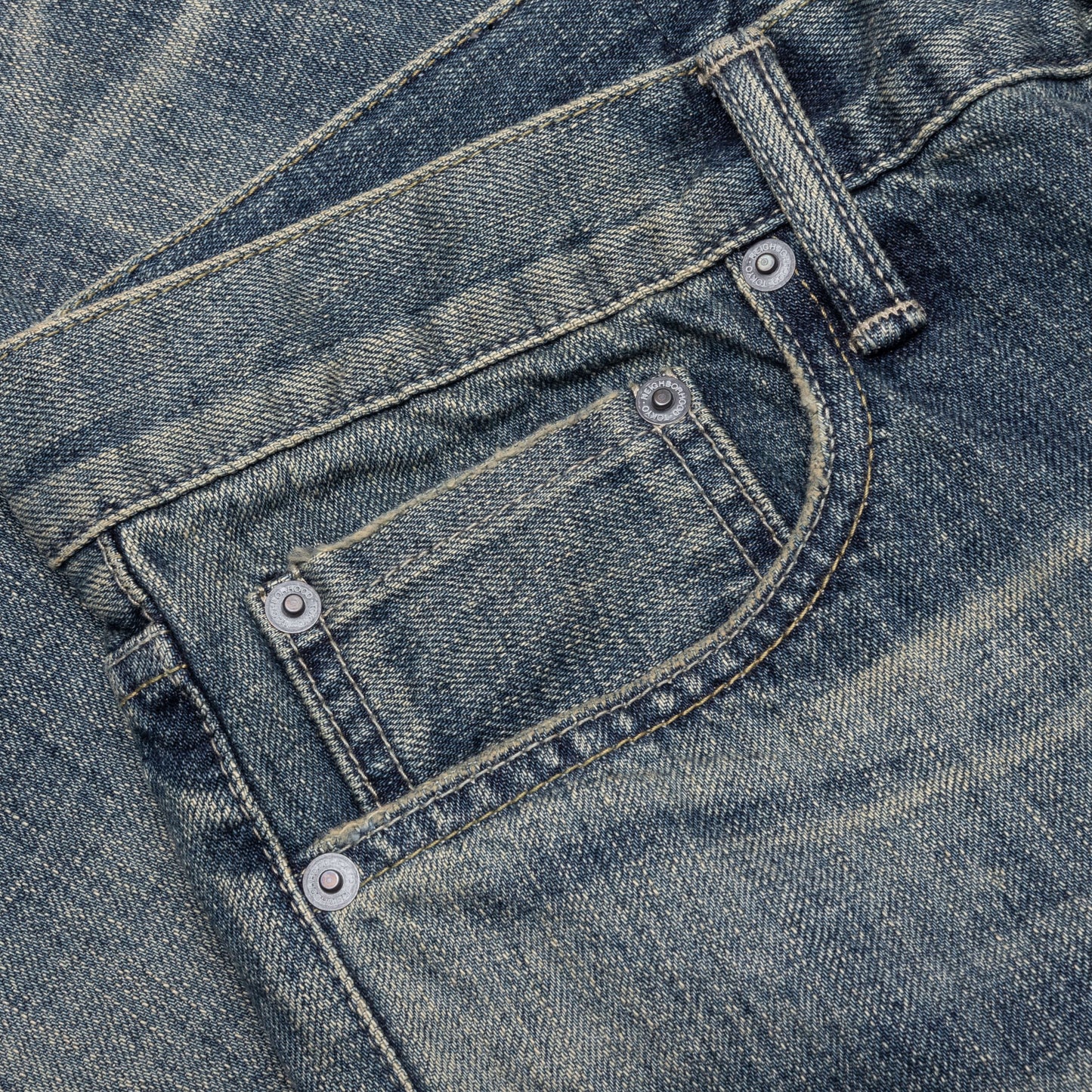 Savage Denim Dp Mid Pants - Indigo