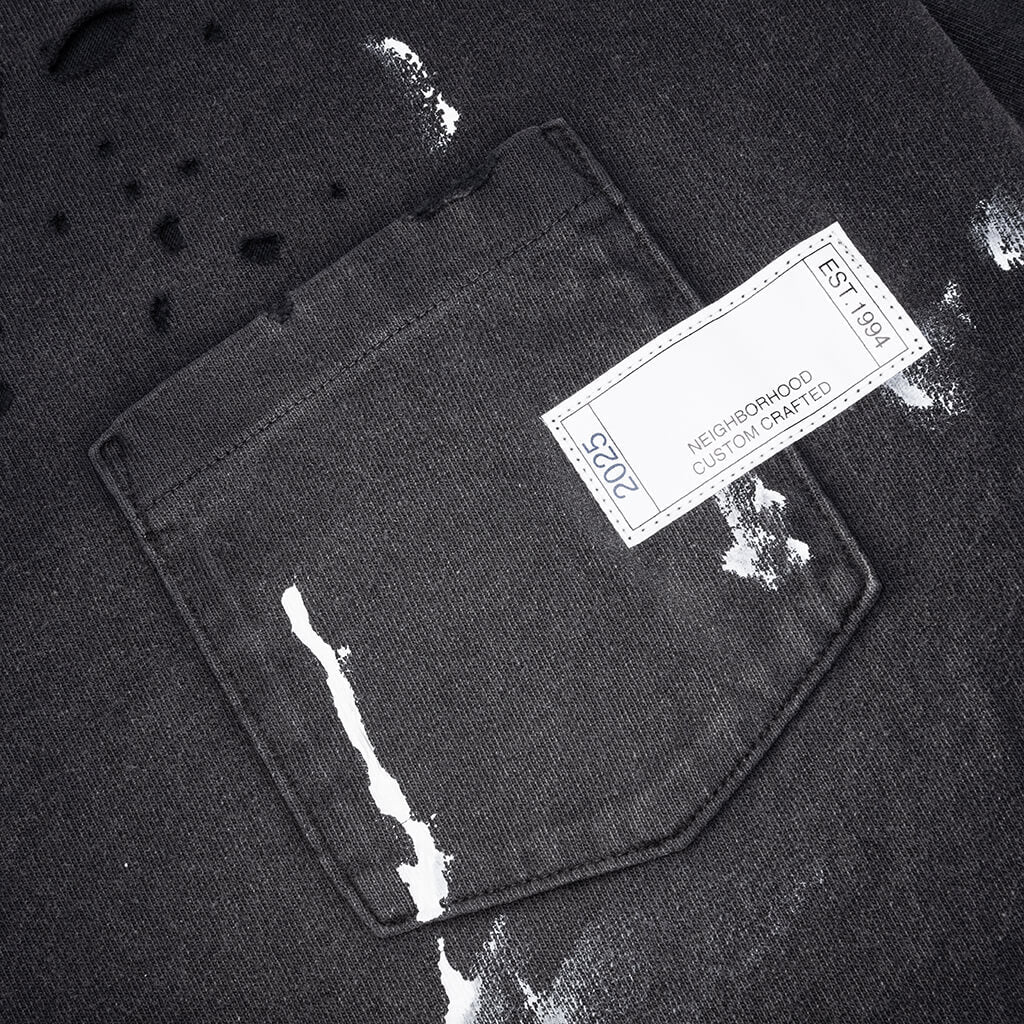 Savage S/S Pocket Crewneck - Black