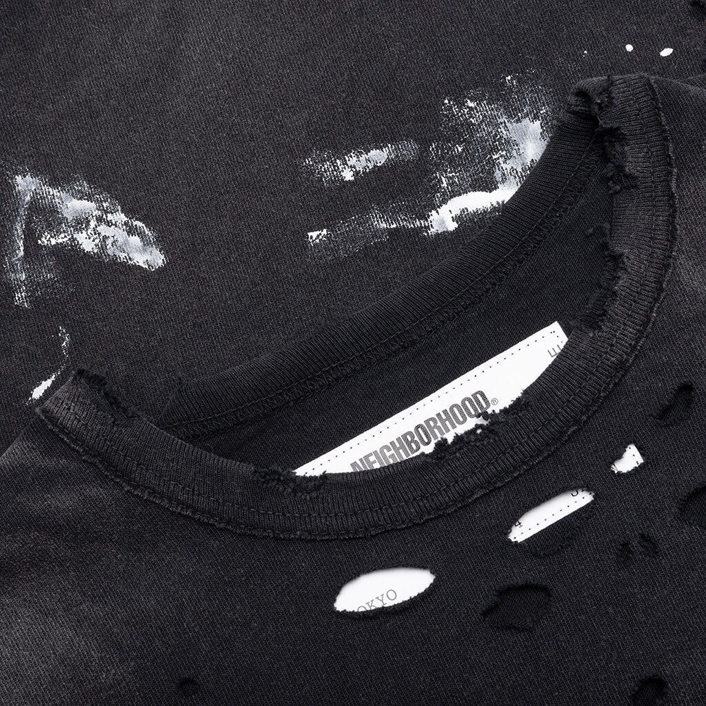 Savage S/S Pocket Crewneck - Black
