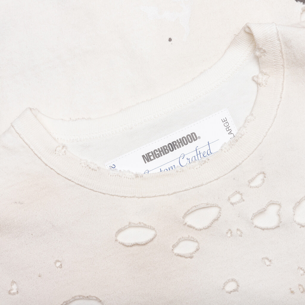 Savage S/S Pocket Crewneck - Off White