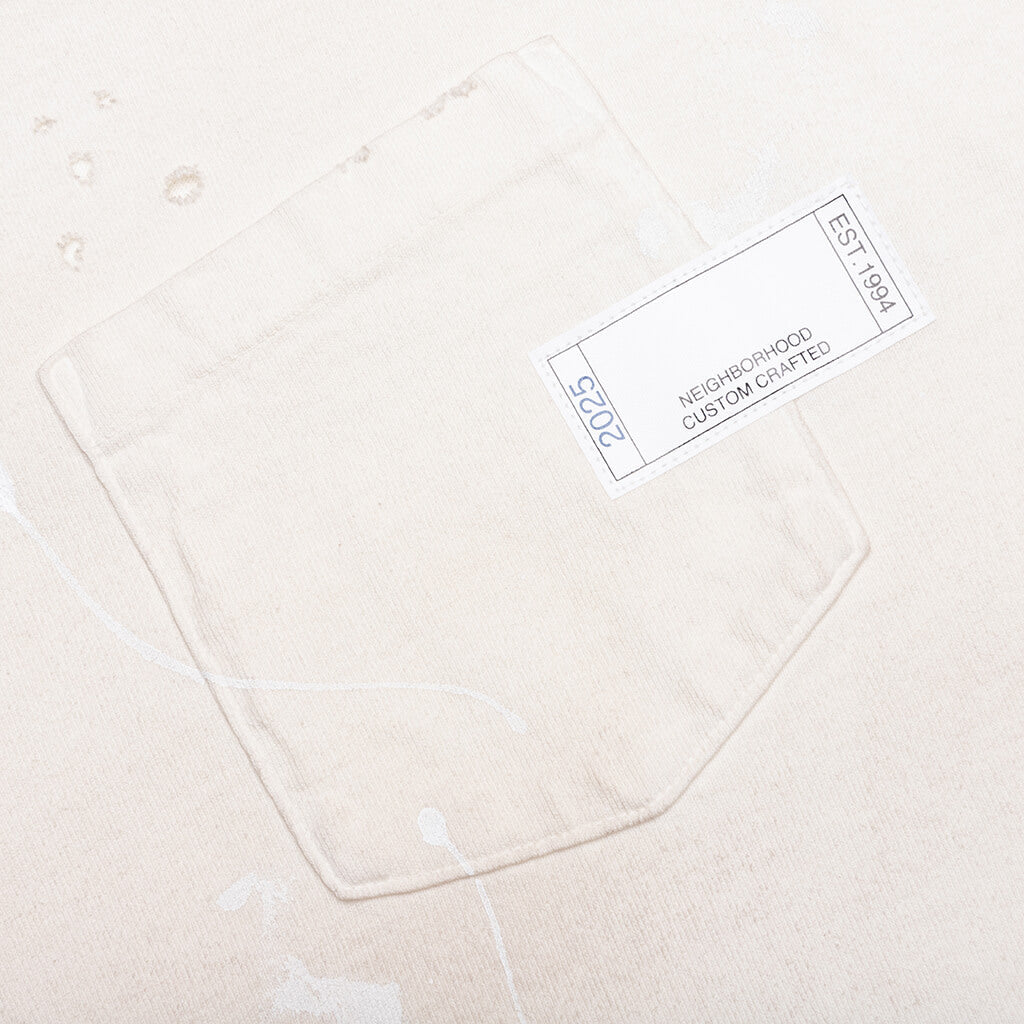 Savage S/S Pocket Crewneck - Off White