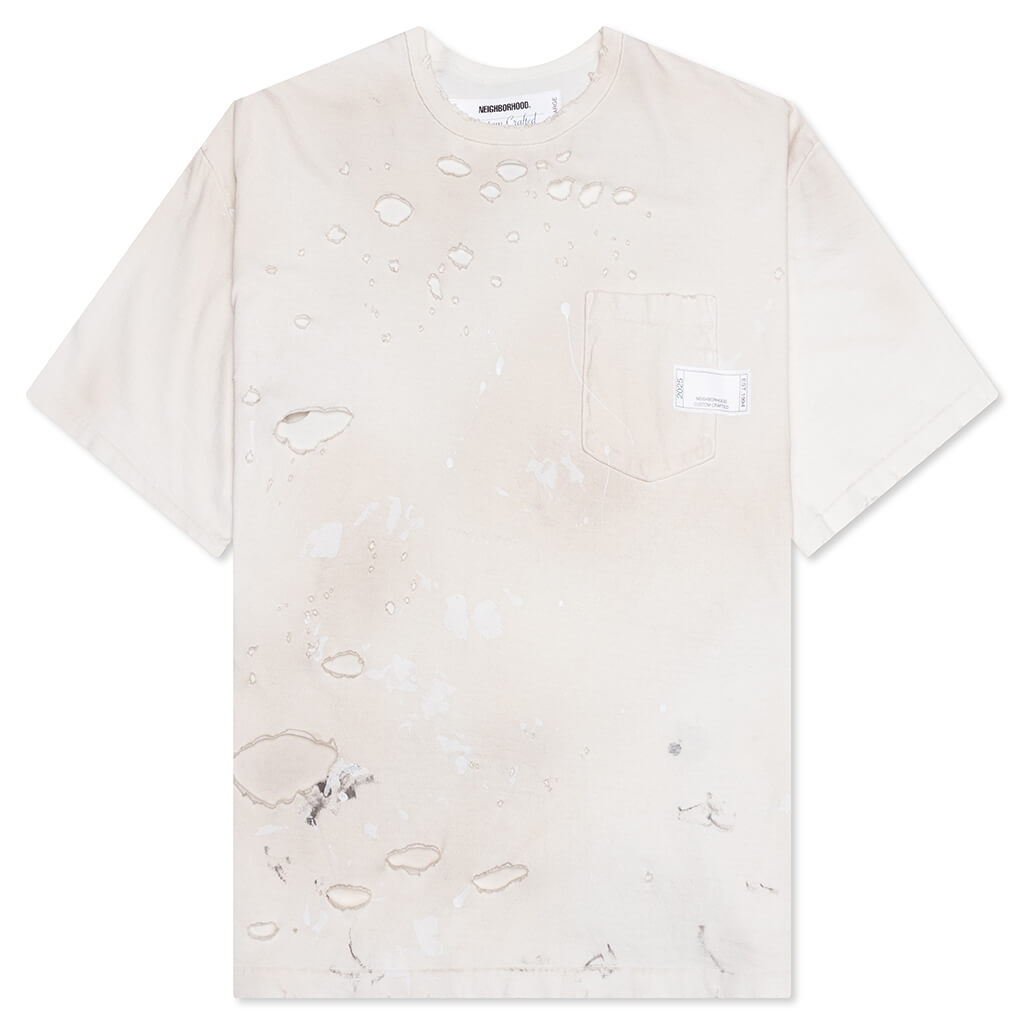 Savage S/S Pocket Crewneck - Off White