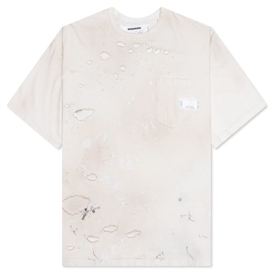 Savage S/S Pocket Crewneck - Off White
