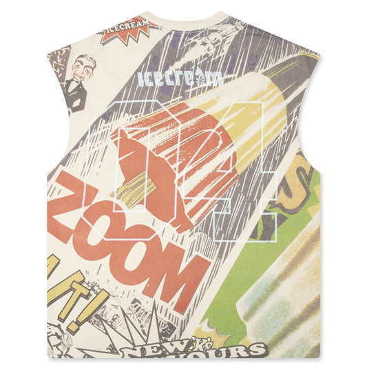 Scorpio Tank - Antique White