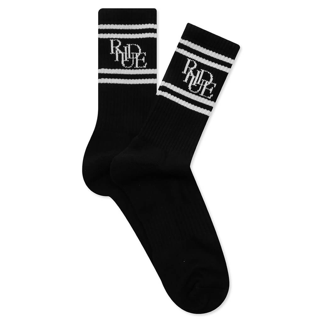 Scrambler Sock - Black/White