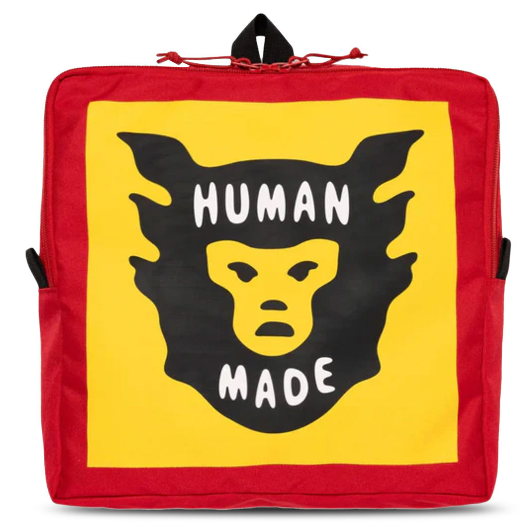 Square Backpack - Red