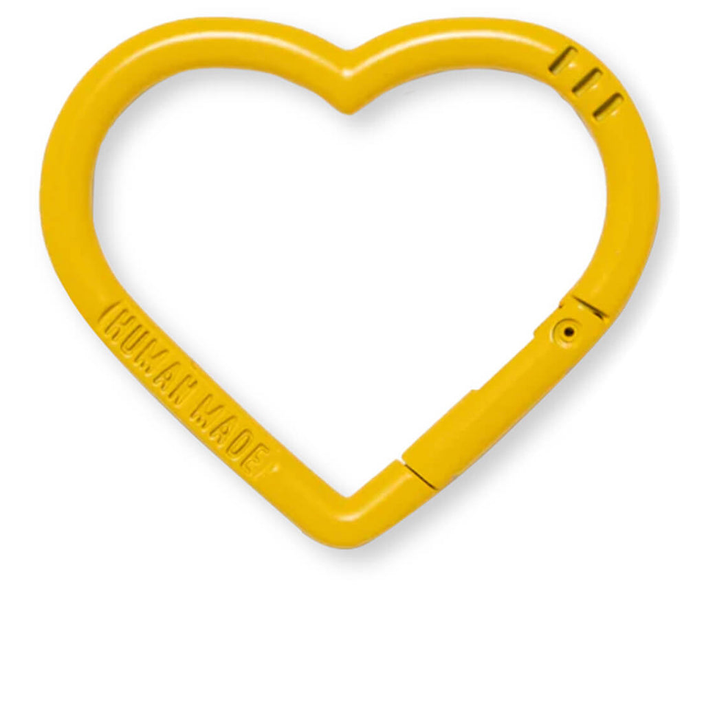 Heart Carabiner - Yellow