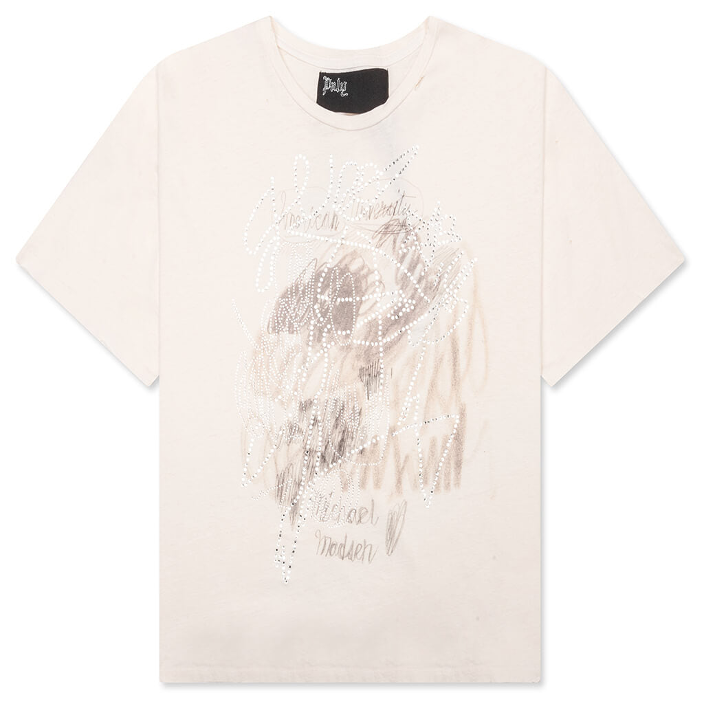 Scribble Tee - Vintage White
