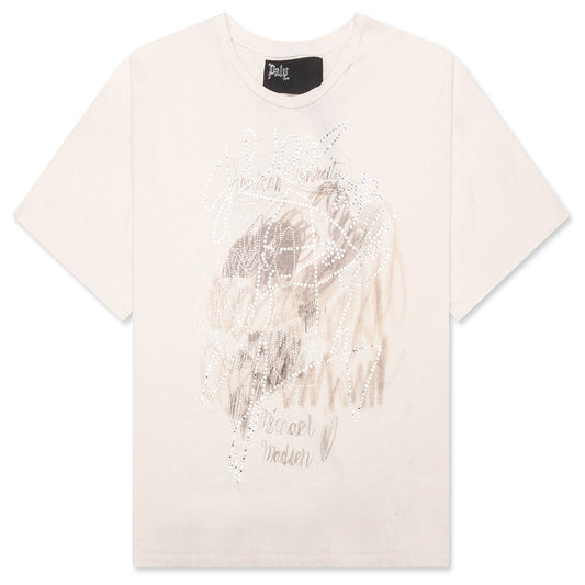 Scribble Tee - Vintage White