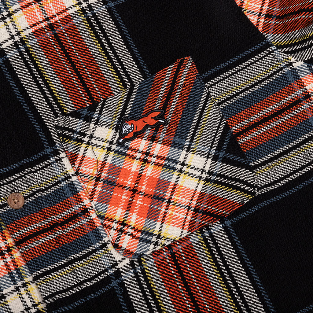 Script L/S Woven - Plaid