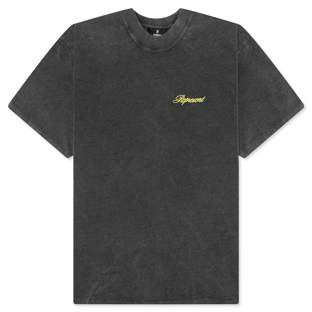 Script Logo T-Shirt - Vintage Grey