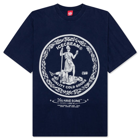 Seal S/S Tee - Black Iris