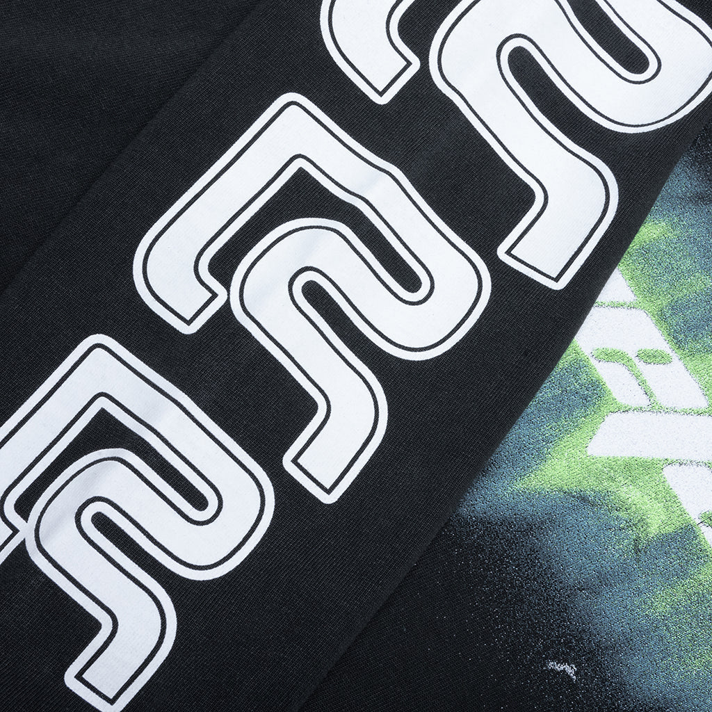 Sentence Garden L/S Tee - Jet Black