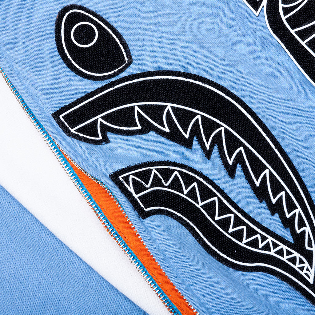 Shark Full Zip Hoodie Indonesia - Blue