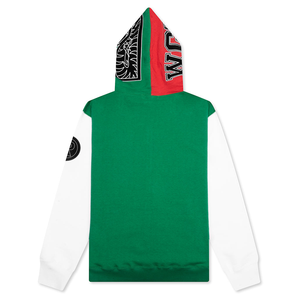 Shark Full Zip Hoodie Italy - Green