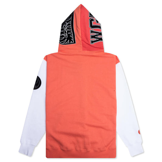 Shark Full Zip Hoodie Korea - Orange