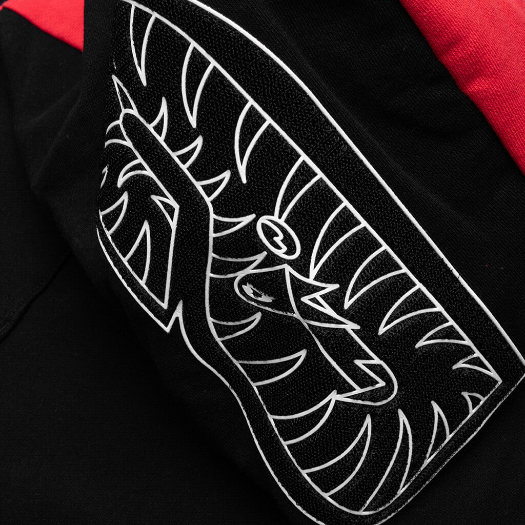 Shark Full Zip Hoodie United Arab Emirates - Black