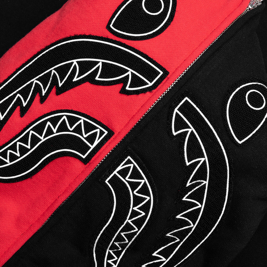Shark Full Zip Hoodie United Arab Emirates - Black