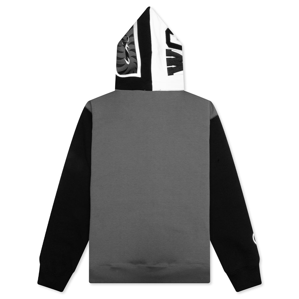 Shark Full Zip Hoodie #1 - Black