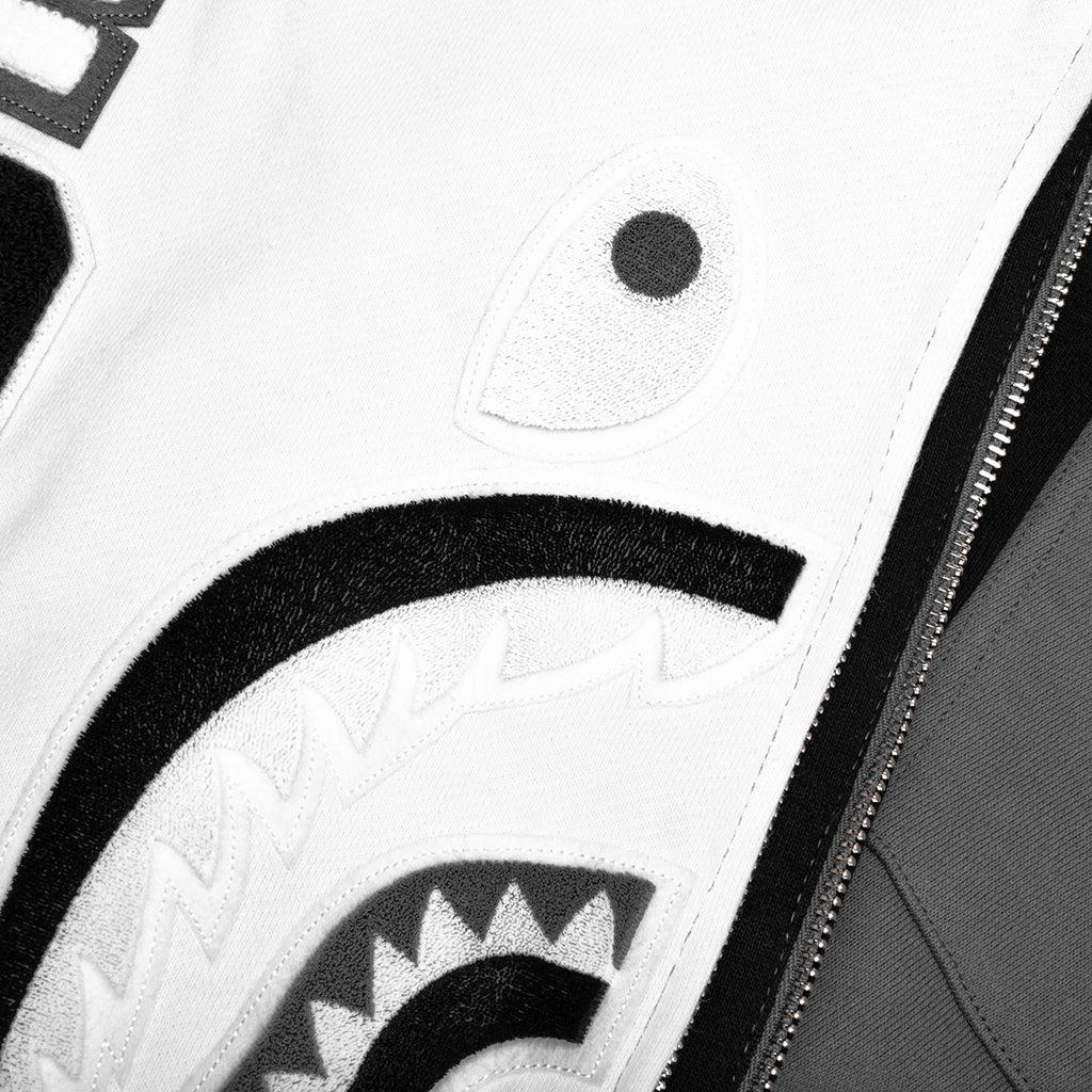 Shark Full Zip Hoodie #1 - Black