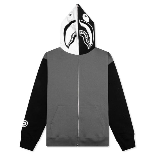 Shark Full Zip Hoodie #1 - Black