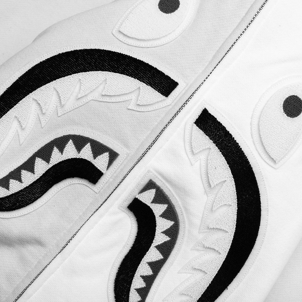 Shark Full Zip Hoodie #1 - Gray