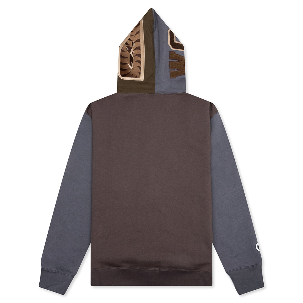 Shark Full Zip Hoodie #2 - Beige