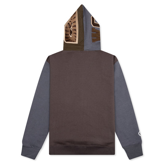 Shark Full Zip Hoodie #2 - Beige