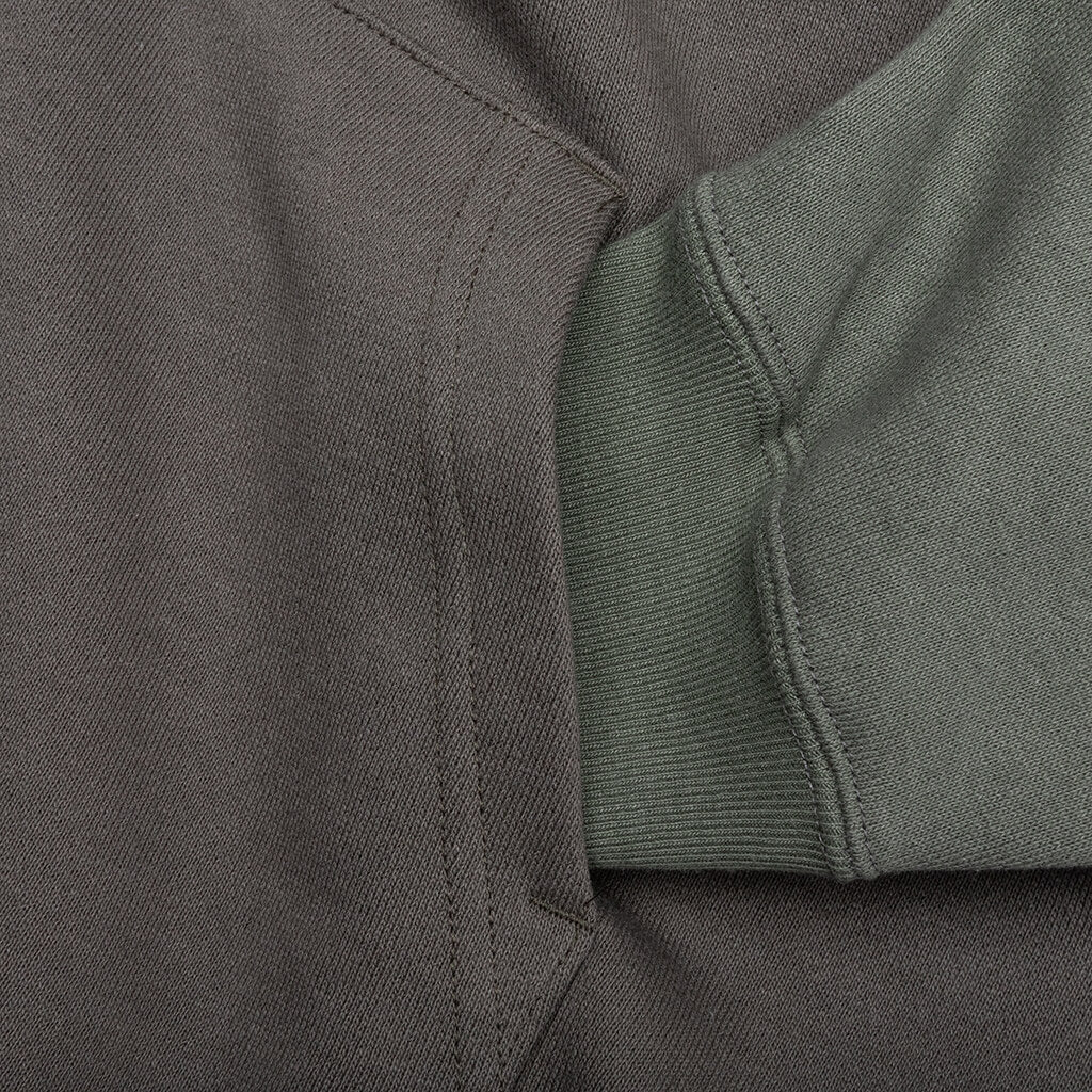 Shark Full Zip Hoodie #2 - Olive Drab