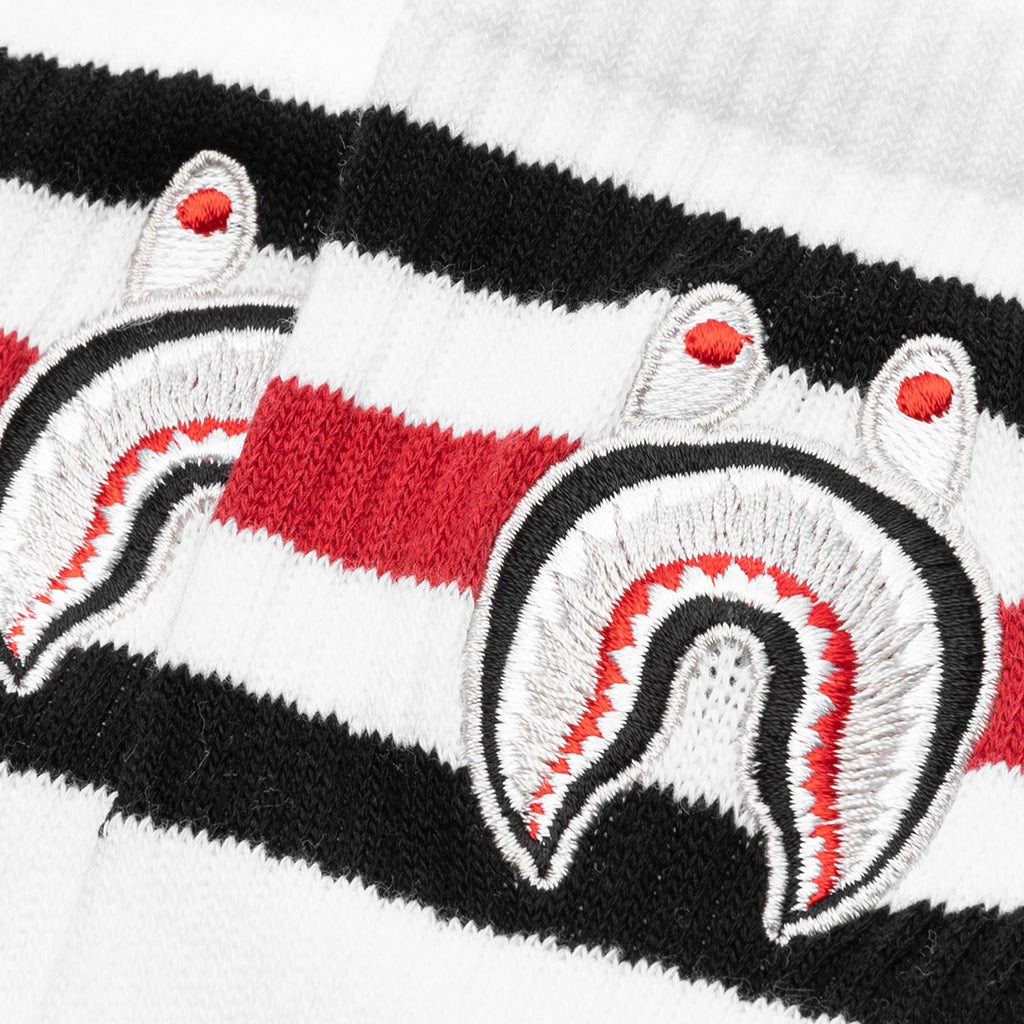 Shark Socks - White