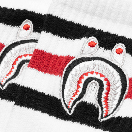 Shark Socks - White