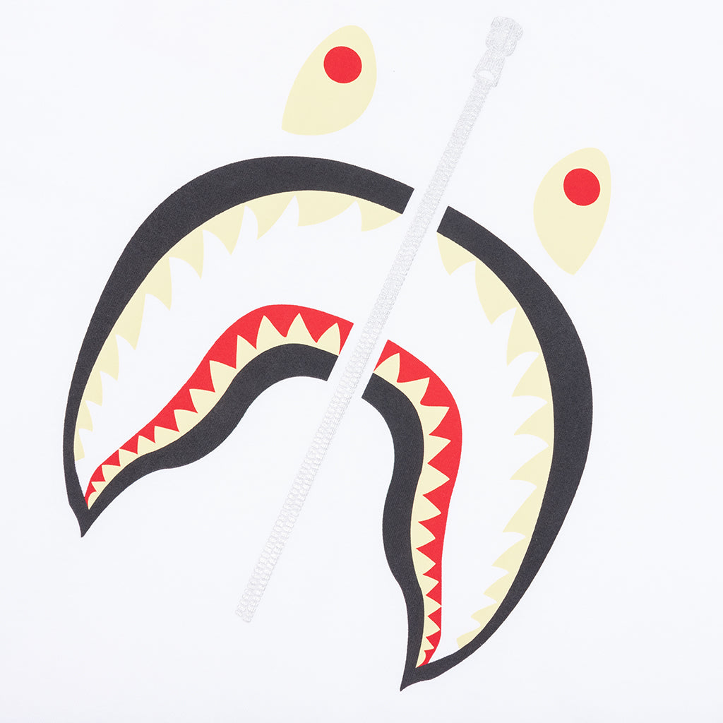 Shark Tee China - White