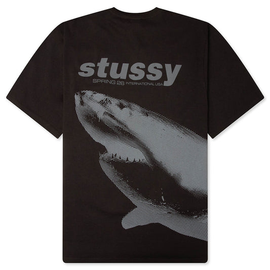 Shark Pigment Dyed Tee - Faded Black