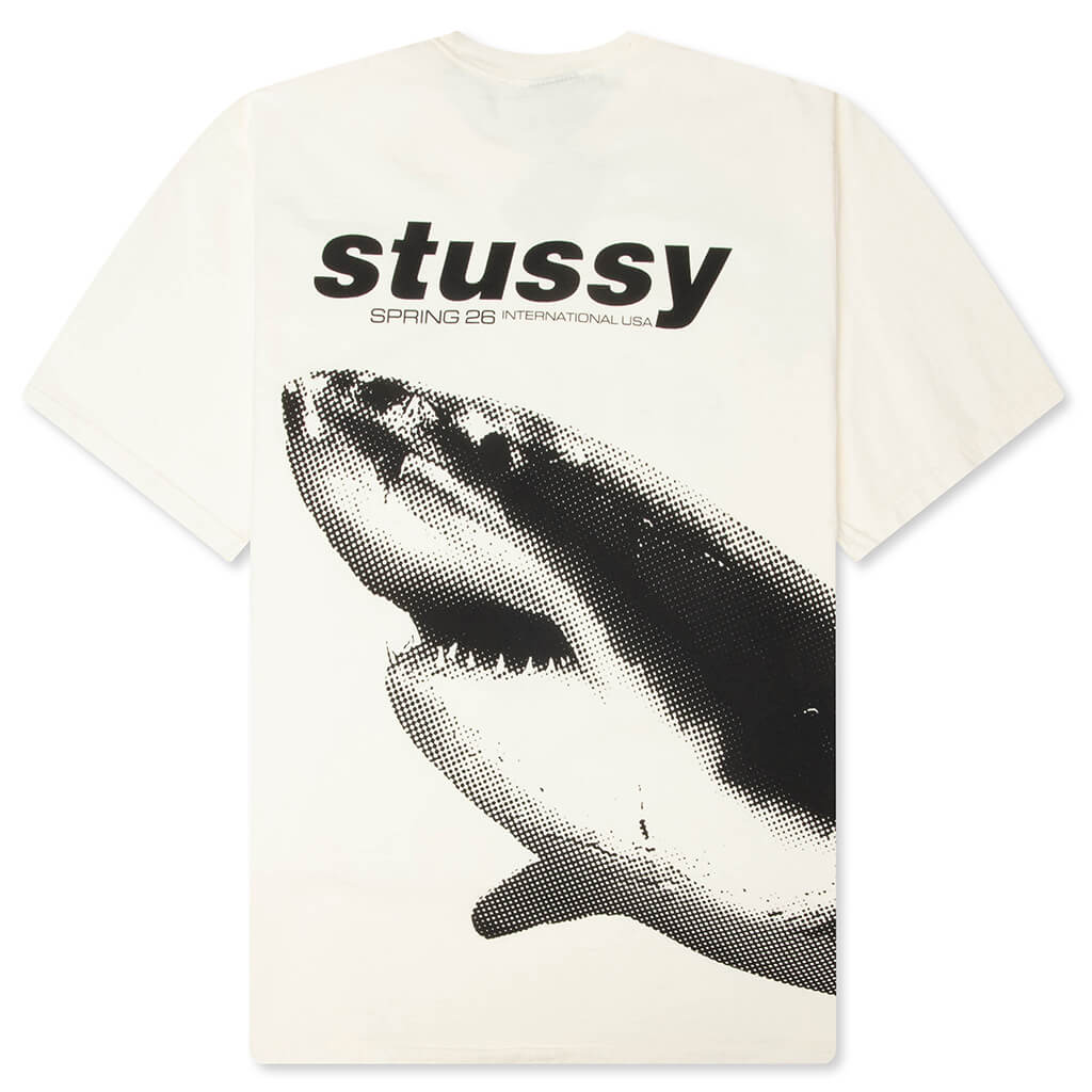 Shark Pigment Dyed Tee - Natural