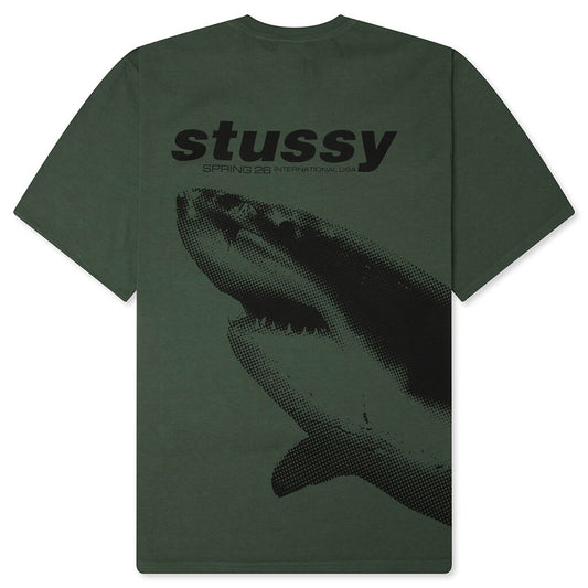 Shark Pigment Dyed Tee - Pine