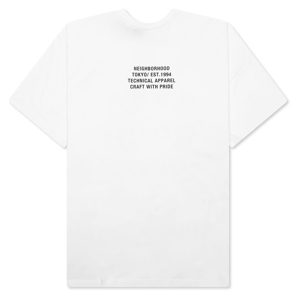 Sheltech S/S Crewneck - White