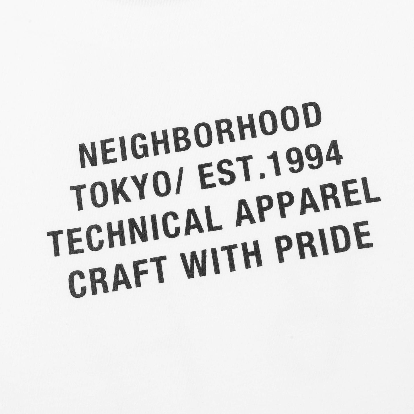 Sheltech S/S Crewneck - White