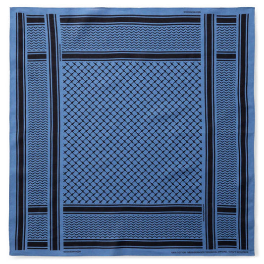 Shemagh Pattern Bandana - Blue
