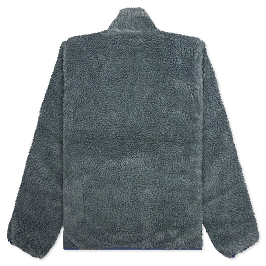 Sherpa Reversible Jacket - Bluestone