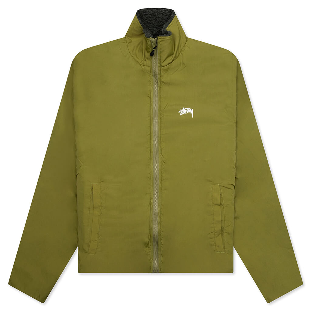 Sherpa Reversible Jacket - Dark Green