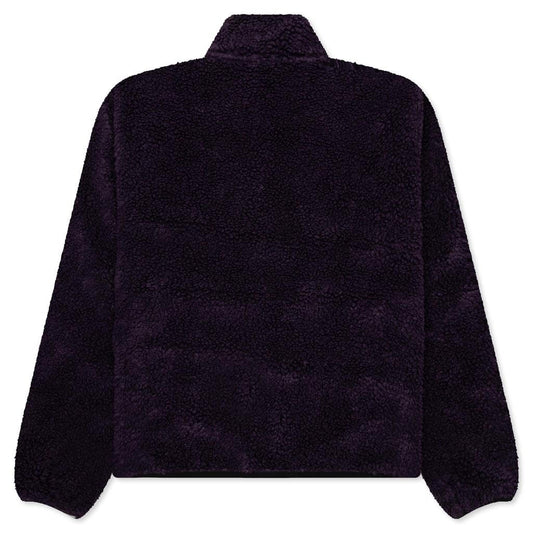 Sherpa Reversible Jacket - Purple