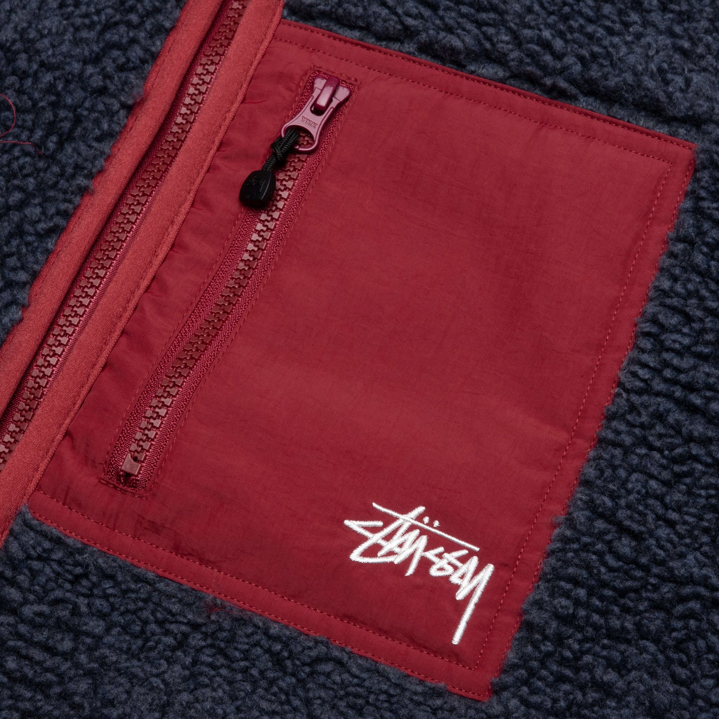 Sherpa Reversible Jacket - Smoke