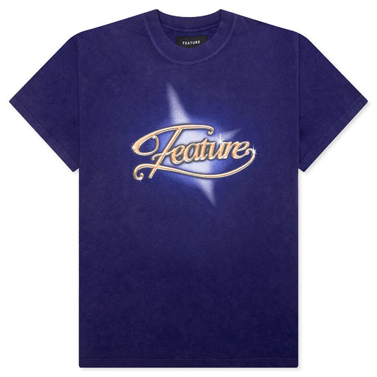 Shimmer Tee - Dazzling Blue