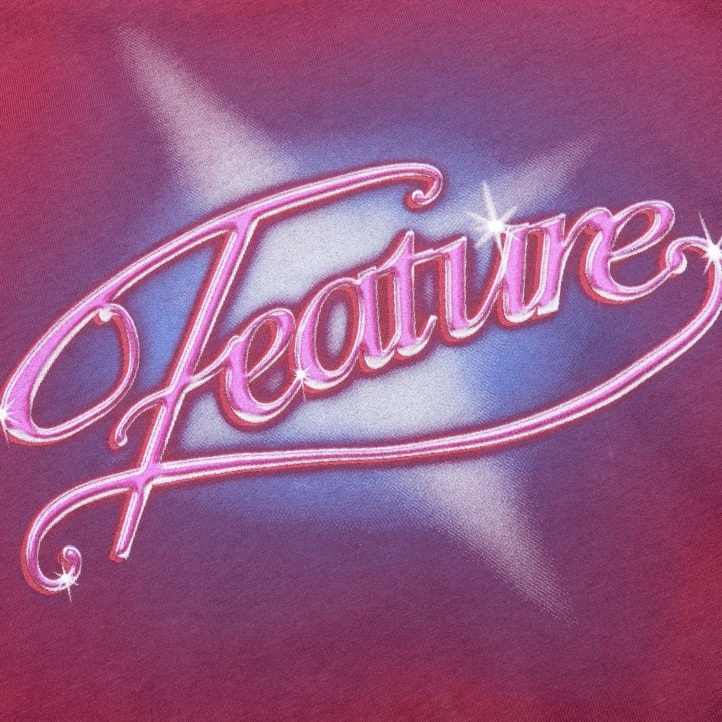 Shimmer Tee - Maroon