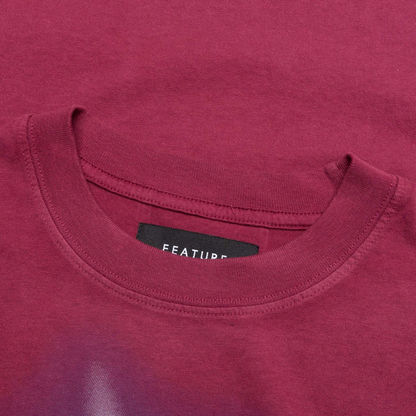 Shimmer Tee - Maroon